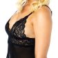 NORTIE Basil Black Babydoll Set