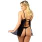 NORTIE Basil Black Babydoll Set