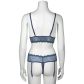 NORTIE Poppy Night Blue Bralette Set