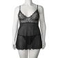 NORTIE Basil Black Babydoll Set Plus Size