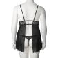 NORTIE Basil Black Babydoll Set Plus Size