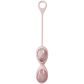Le Wand Yoni Rose Quartz Dubbele Kegelballen