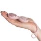 Le Wand Yoni Rose Quartz Dubbele Kegelballen
