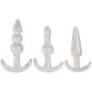 baseks Glitter Booty Beginners Buttplug Set