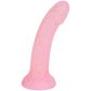 baseks Pink Starry Siliconen Dildo 18 cm