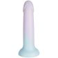 baseks Playful Pink Gradient Siliconen Dildo met Zuignap 18 cm