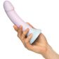 baseks Playful Pink Gradient Siliconen Dildo met Zuignap 18 cm