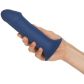 Squeeze-It Squeezable Blue Dildo met Zuignap 18,5 cm