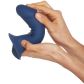 Squeeze-It Squeezable Blue Dildo met Zuignap 18,5 cm