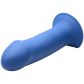 Squeeze-It Squeezable Blue Dildo met Zuignap 18,5 cm