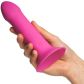 Squeeze-It Squeezable Pink Vibrerende Dildo met Zuignap 17,5 cm