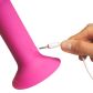 Squeeze-It Squeezable Pink Vibrerende Dildo met Zuignap 17,5 cm