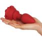 Booty Sparks Rose Vibrerende Buttplug Large