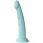 Dillio Platinum Slim Seven Teal Dildo met Zuignap 21 cm