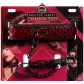 Master Series Crimson Tied Halsband met Riem