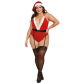 Dreamgirl North Pole Hottie Teddy Set Plus Size