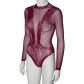 NORTIE Clover Bordeaux Kruisloze Bodystocking