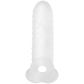 Perfect Fit Fat Boy Checker Plate Sheath Penis Sleeve 14 cm