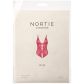 NORTIE Vilja Red Lace Kruisloze Body Plus Size