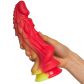 Fantasm Tales Red Dragon Siliconen Dildo met Zuignap 22 cm