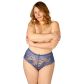 NORTIE Evening-Promise Night Blue High-Waisted Hipster Plus Size