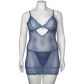 NORTIE Morning Glory Night Blue Babydoll Set Plus Size