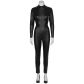 NORTIE Fetish Wetlook Kruisloze Catsuit