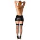 NORTIE Fetish Wetlook Korte Jarretel Rokje
