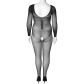 NORTIE Aniseed Kruisloze Catsuit Plus Size