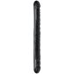 Willie City Black 2-Way Realistische Dubbele Dildo 43 cm