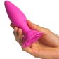 baseks Pink Rose Siliconen Buttplug