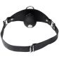 Black Label Super Leren Ballgag met O-ring