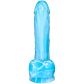 baseks Glow in the Dark Blue Sky Realistische Dildo 20,5 cm