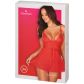 Obsessive Lovlea Red Babydoll Set