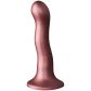 Ouch! Ultra Soft Siliconen Curvy G-Spot Dildo met Zuignap 17 cm