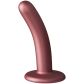 Ouch! Smooth Siliconen G-Spot Dildo met Zuignap 12 cm