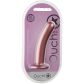 Ouch! Smooth Siliconen G-Spot Dildo met Zuignap 14,5 cm