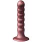 Ouch! Beaded Siliconen G-Spot Dildo met Zuignap 13 cm