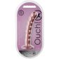 Ouch! Beaded Siliconen G-Spot Dildo met Zuignap 16,5 cm