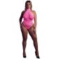Ouch! Glow in The Dark Neon Pink Body Plus Size