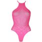 Ouch! Glow in The Dark Neon Pink Body Plus Size