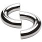 Master Series Mega Magnetize Roestvrijstalen Magnetische Cockring