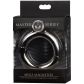 Master Series Mega Magnetize Roestvrijstalen Magnetische Cockring