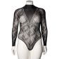NORTIE Lotus Bodystocking met Simili Steentjes Plus Size