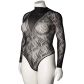 NORTIE Lotus Bodystocking met Simili Steentjes Plus Size