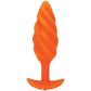 B-Vibe Swirl Textured Vibrating Anal Plug - 29024